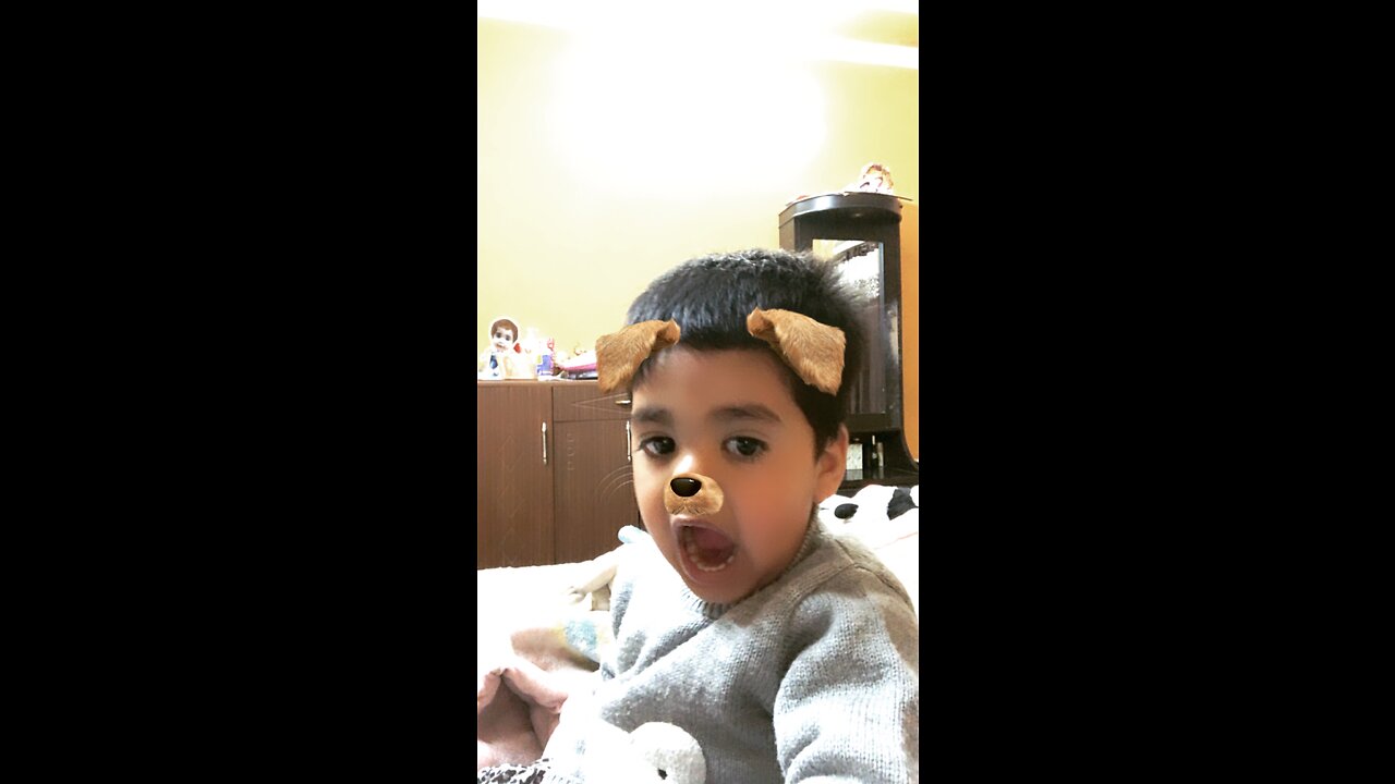 Cute naughty Baby,