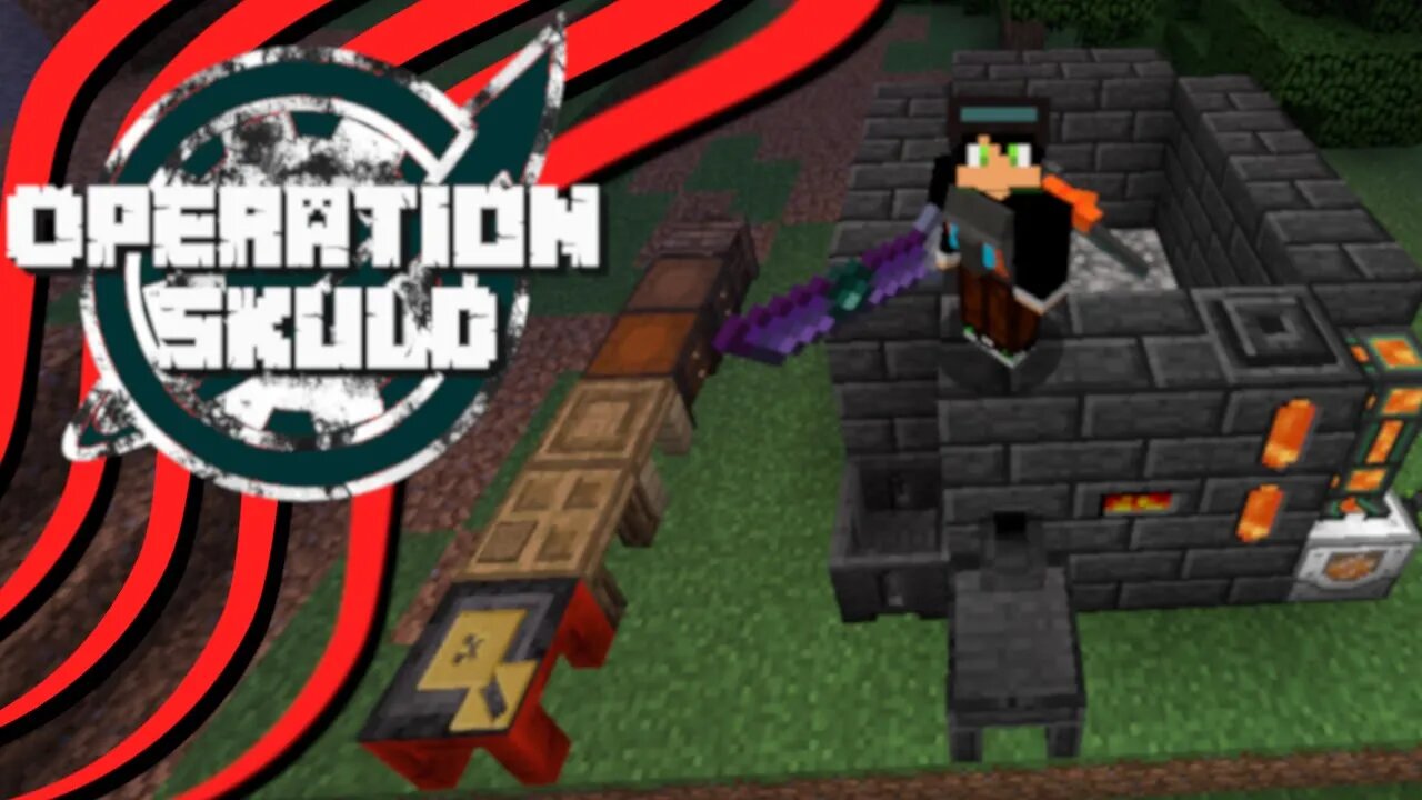 Minecraft: Operation Skuld - Episódio 4 - Fiz a Espada Decapitadora do Tinkers!!!