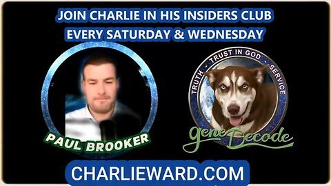 Charlie Ward HUGE Intel Oct 30- 'Tea & Scones With Gene Decode & Paul Brooker'