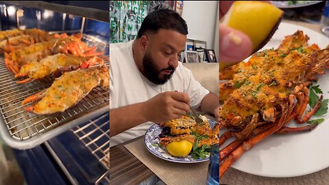 Dj Khaled Raves About Best Lobster Dish by Chef, You Won't Believe What He Said!