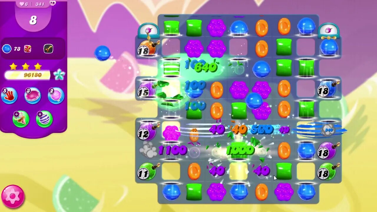 Candy Crush Saga Level 341