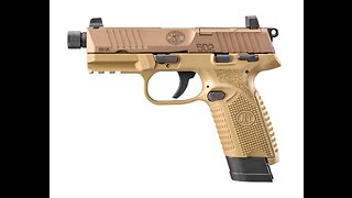 FN 502 TACTICAL .22 LR PISTOL, FLAT DARK EARTH - 66-101006