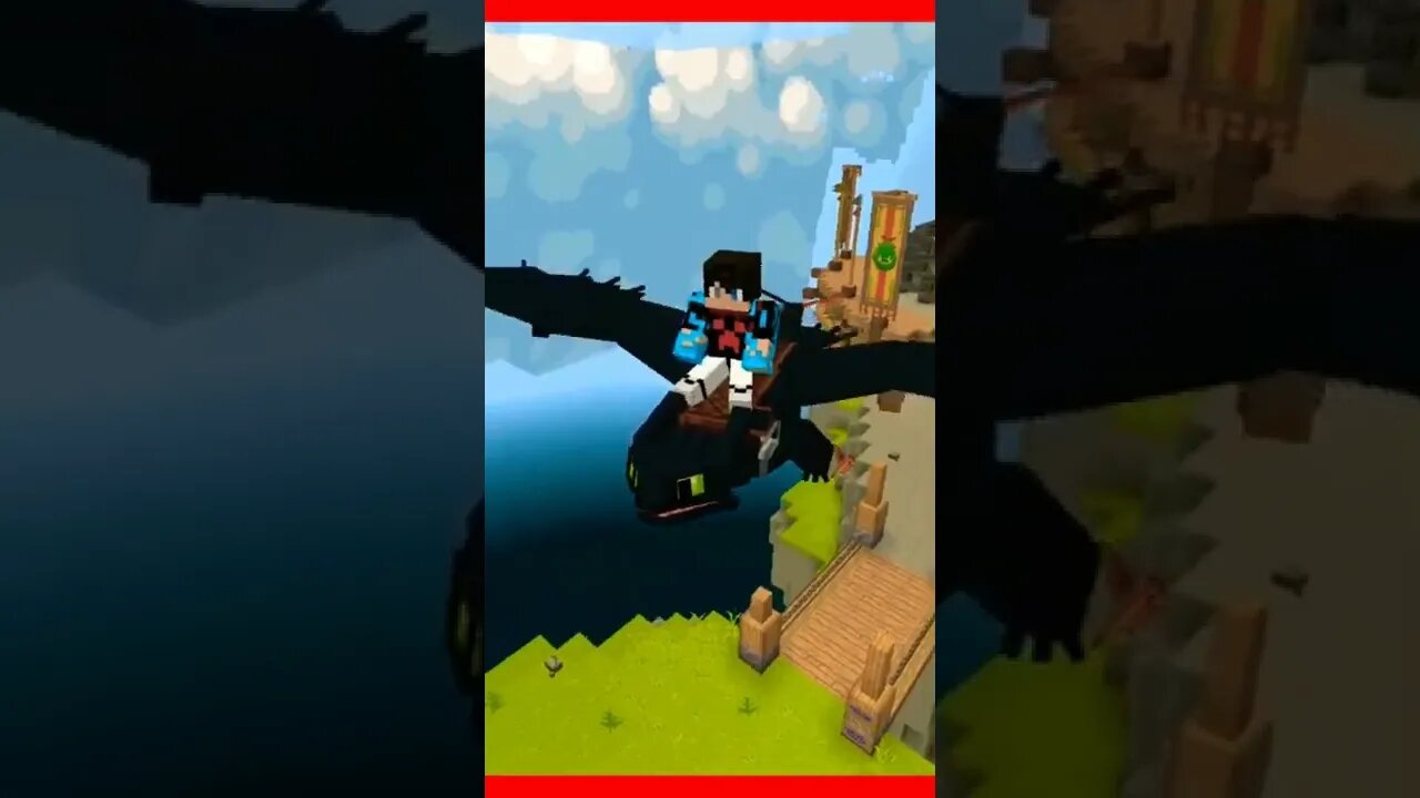 Como Treinar o Seu Dragão aqui no minecraft 😱😱😱😱😱#dragon #shorts #viral #shorts #gaming #fypシ