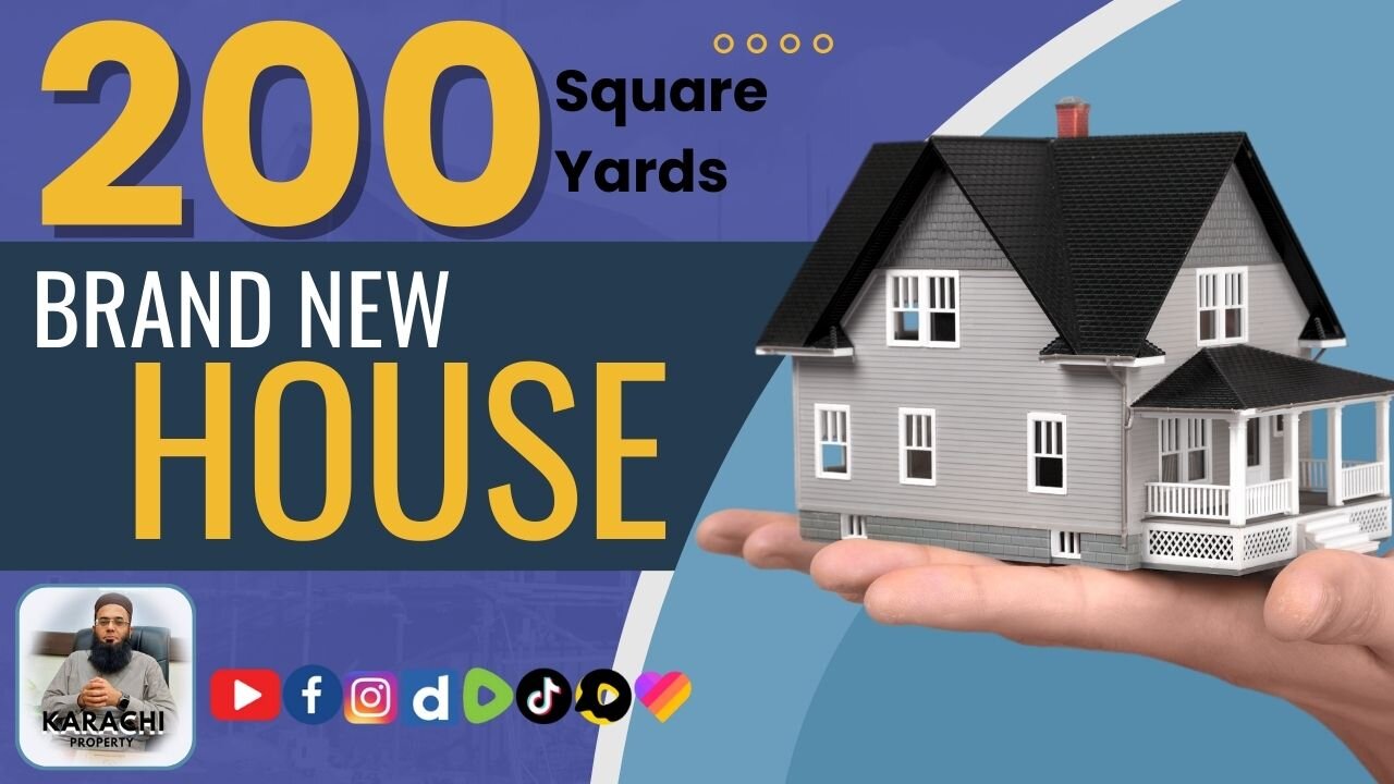 200 Square Yards | Double Storey | Brand New House | Sector Z- 6 | Gulshan e Maymar