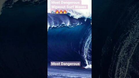 Most Dangerous Wipeout Surf Waves 🌊🔥🔥🔥