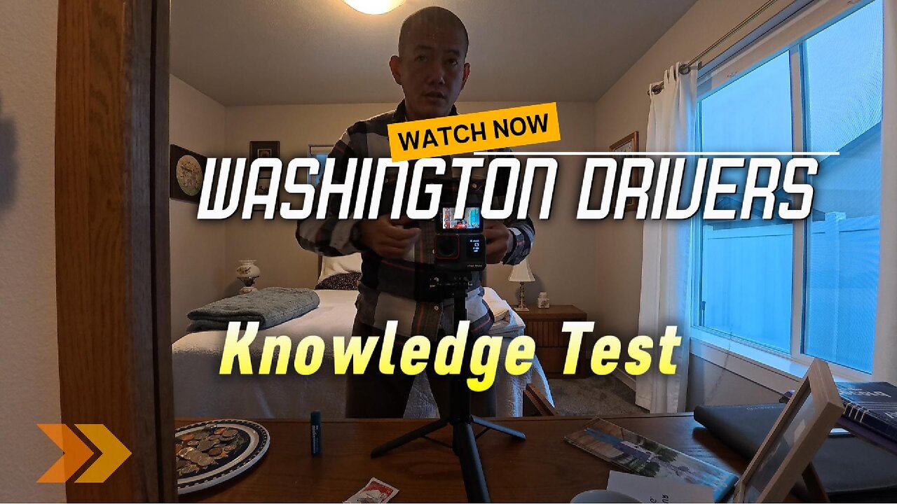 Took the Washington Driving Knowledge Test