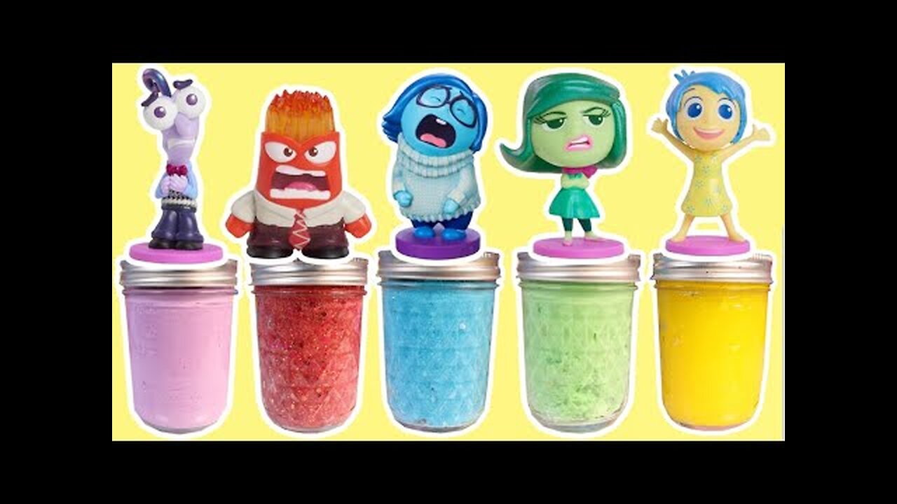 Inside Out 2 Slime DIY with Joy and Sadness