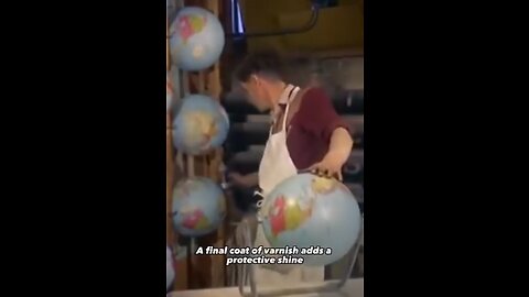 Howwere geographical globes made in 1955 ?