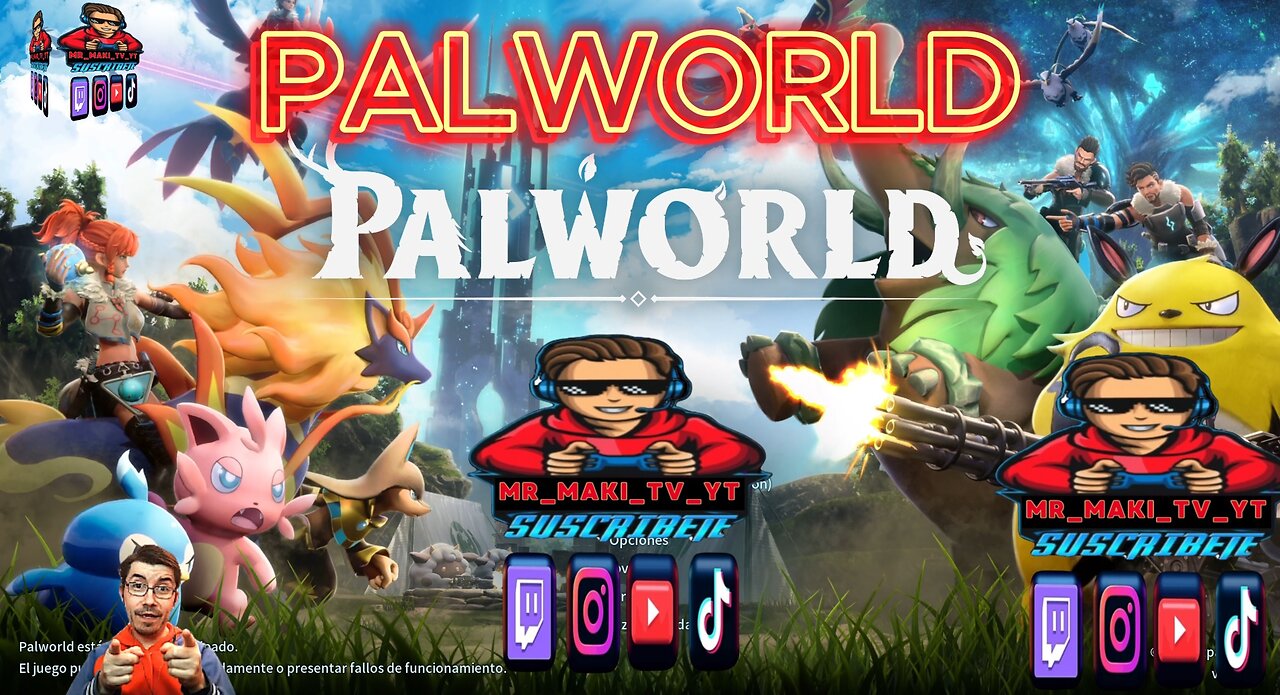 PALWORLD BRUTAL GAMEPLAY 4K ESPAÑOL SUSCRIBETE ES GRATIS ITS FREE