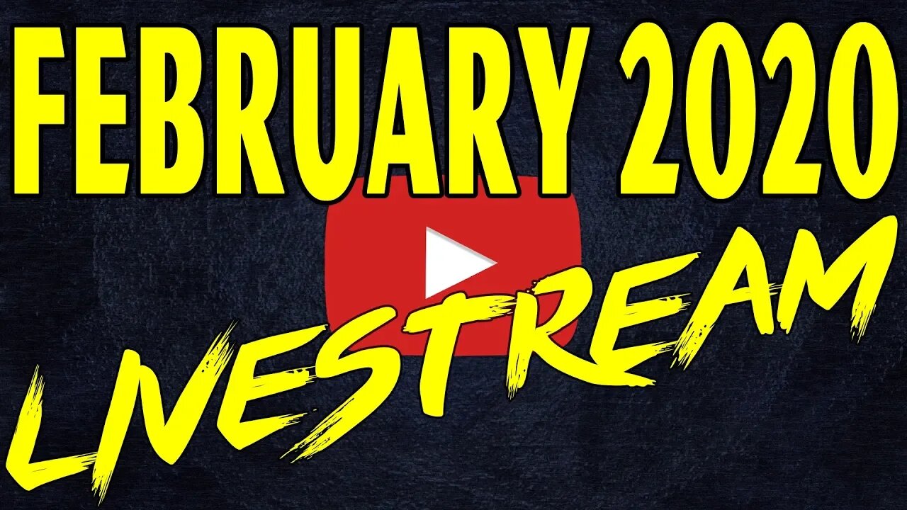 🔴February 2020 Supporter Livestream