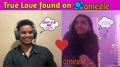 TRUE Love Found on OMEGLE 😍 #omegleindia #omegle #adarshuc #jimmy7 #geniusmithilesh