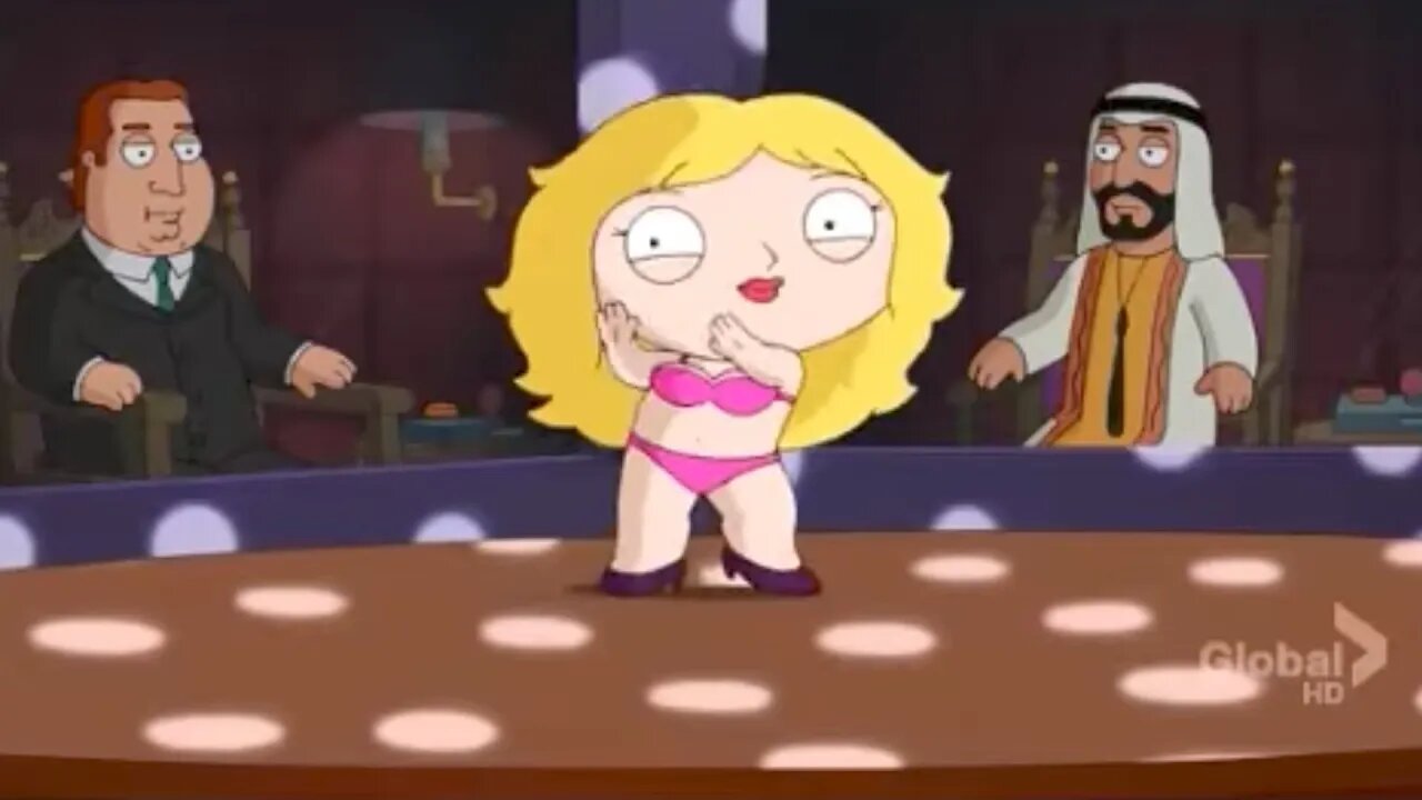 Family Guy || Stewie disguises as a girl