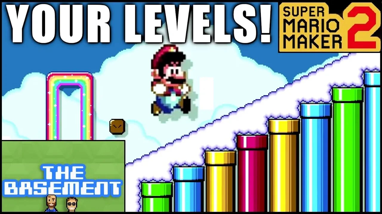 BROTHERS! | Mario Maker 2 | USER LEVELS in The Basement | Super Mario Maker 2