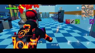 Lava skin gameplay first kill - Fortnite mobile gameplay - Fortnite battle royale