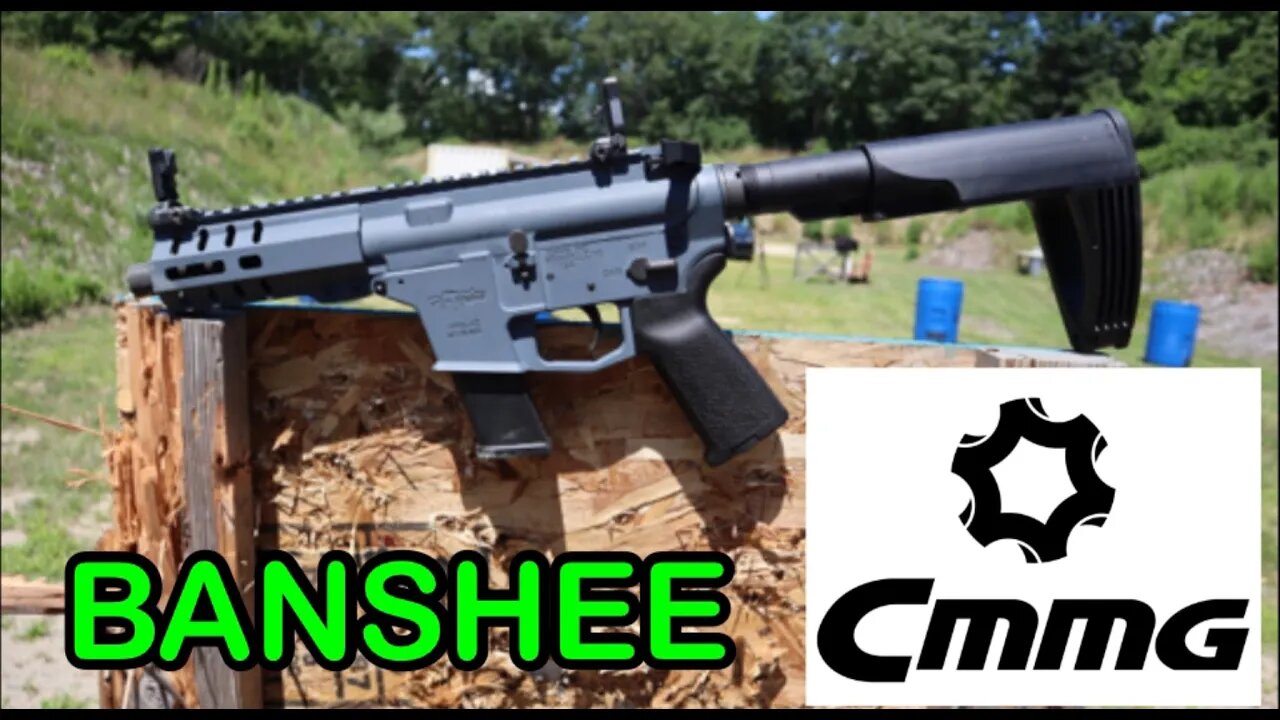 CMMG BANSHEE MK45 TEST AND REVIEW / BEST 45ACP PISTOL CALIBER CARBINE / PISTOL?