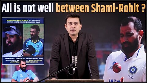 Mohamad Shami ko BGT nhi khilana chahte Rohit sharma?Rift between to senior team India Players?