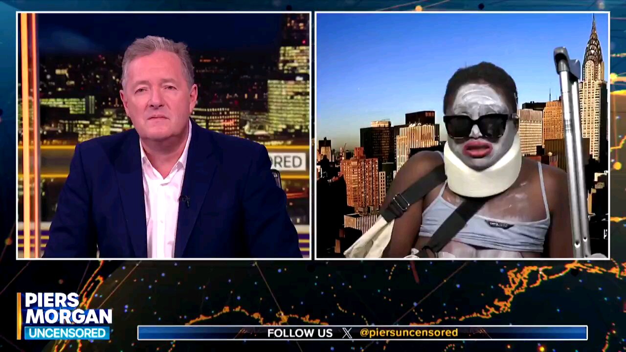 🔥Good morning - Piers Morgan gives his view to Crackhead Barney, the ambush interviewer