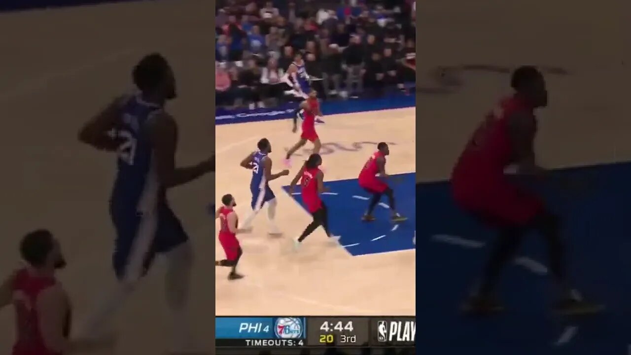 Harden finds Maxey for the SWEET dime!