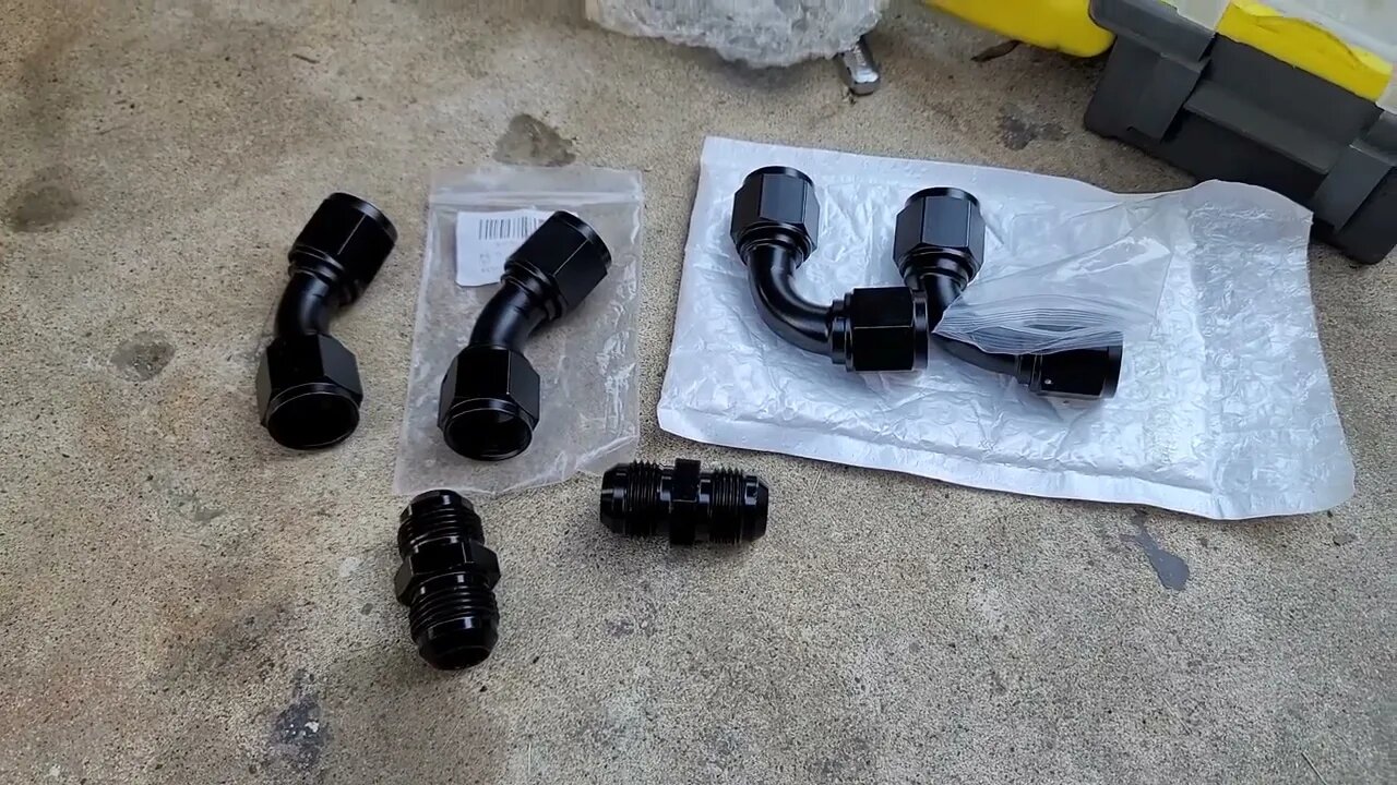 2016 Hyundai Veloster DCT Turbo day 5 part 1 test fitting the oil cooler lines