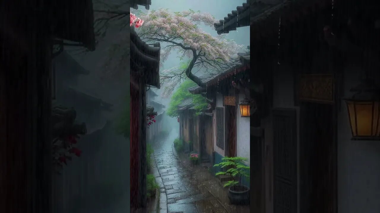 让雨声成为你的睡眠助手，睡眠环境优化轻松冥想进入深度睡眠ASMR#shorts #rainsounds #rain #meditation #shortsvideo #sleep