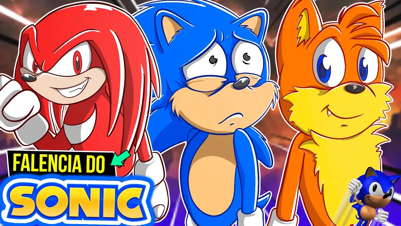 COMO SONIC quase FALIU 😨| Era SOMBRIA do SONIC