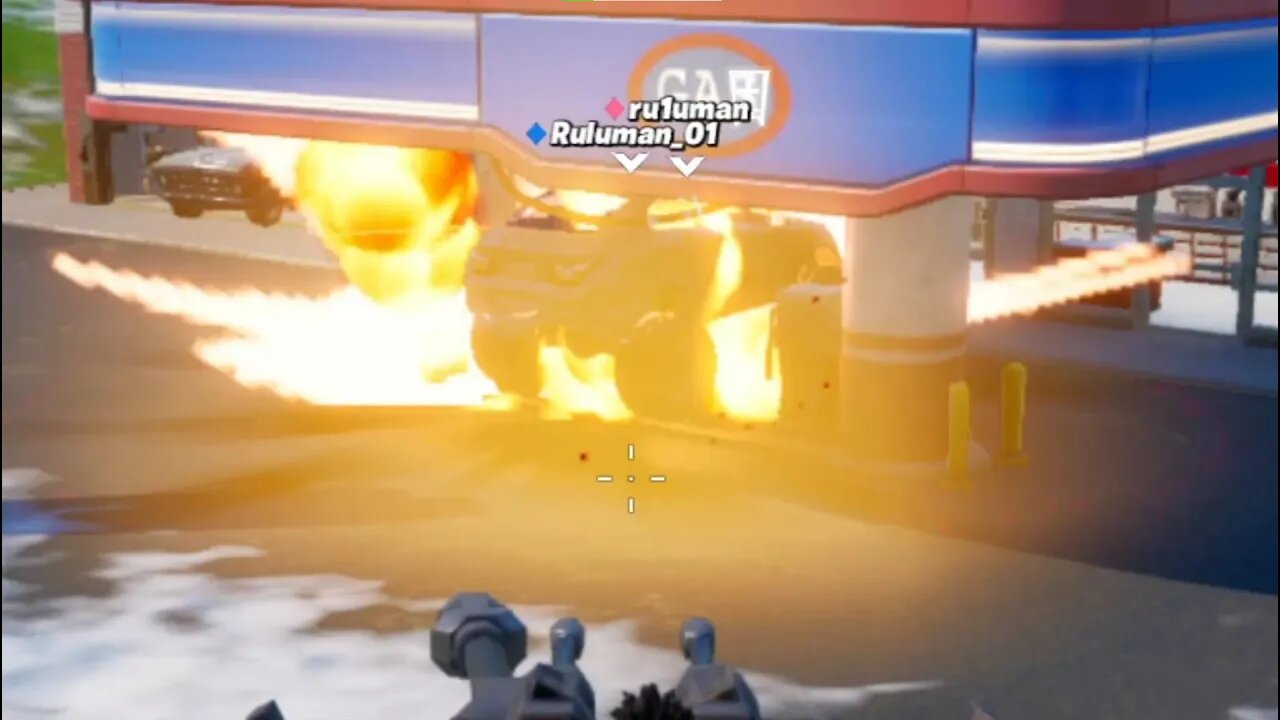 "don't drive straight into it" - fortnite