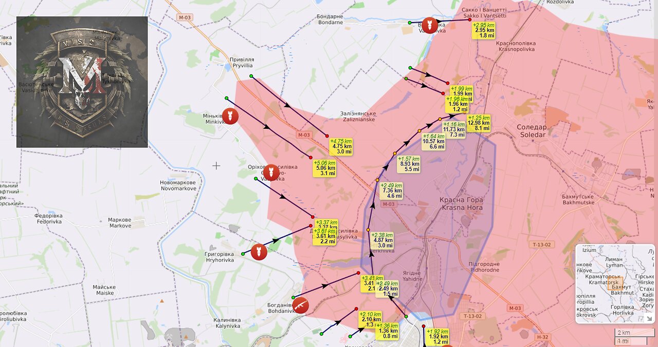 Zelensky's 80.000 army is ready to storm Wagner in Bakhmut. Military Summary And Analysis 2023.03.23