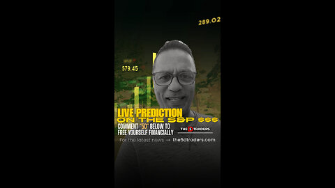Live prediction on the S&P $$$