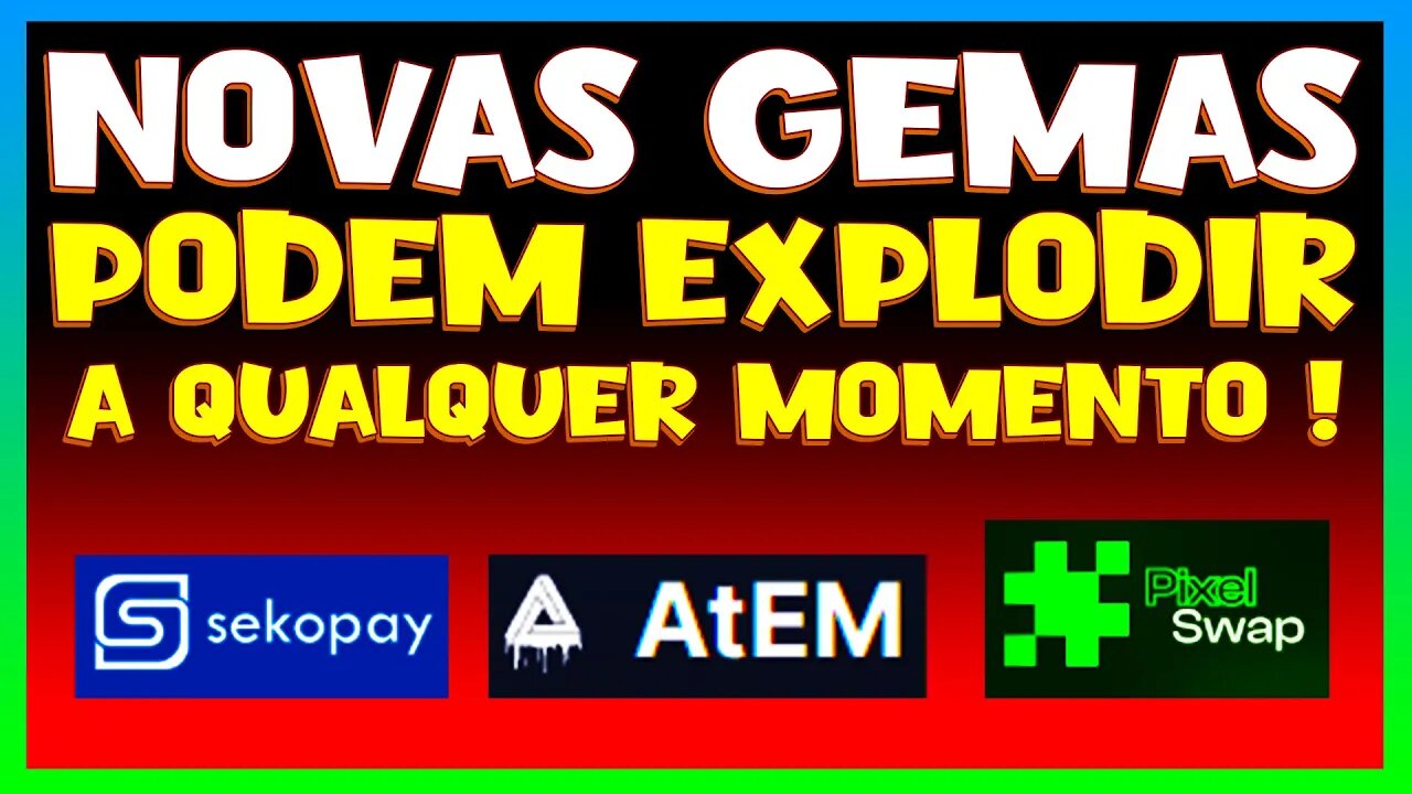 NOVAS GEMAS PODEM EXPLODIR A QUALQUER MOMENTO !!!