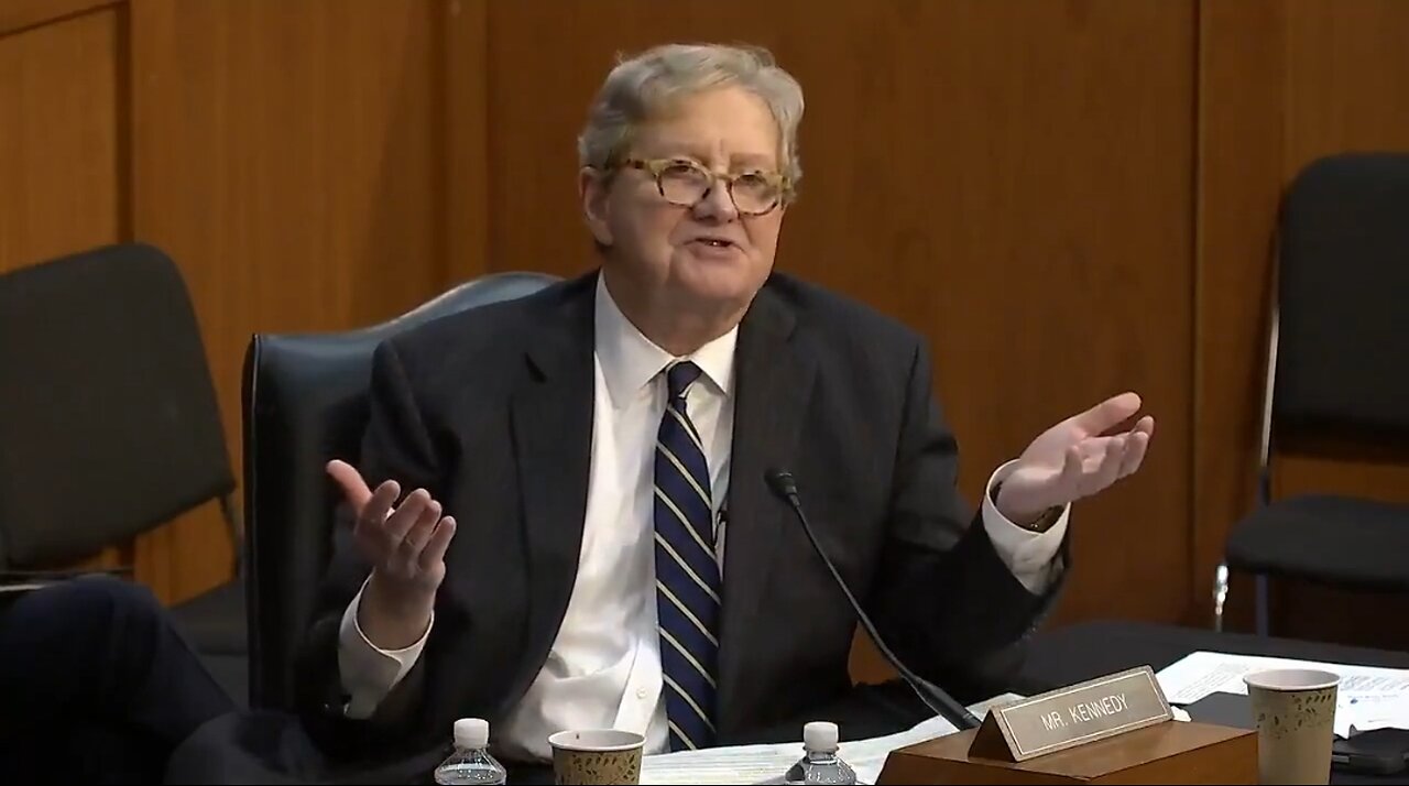 Sen Kennedy Grills FBI Director: Why Not Just Say Hunter's Laptop Is Real?!