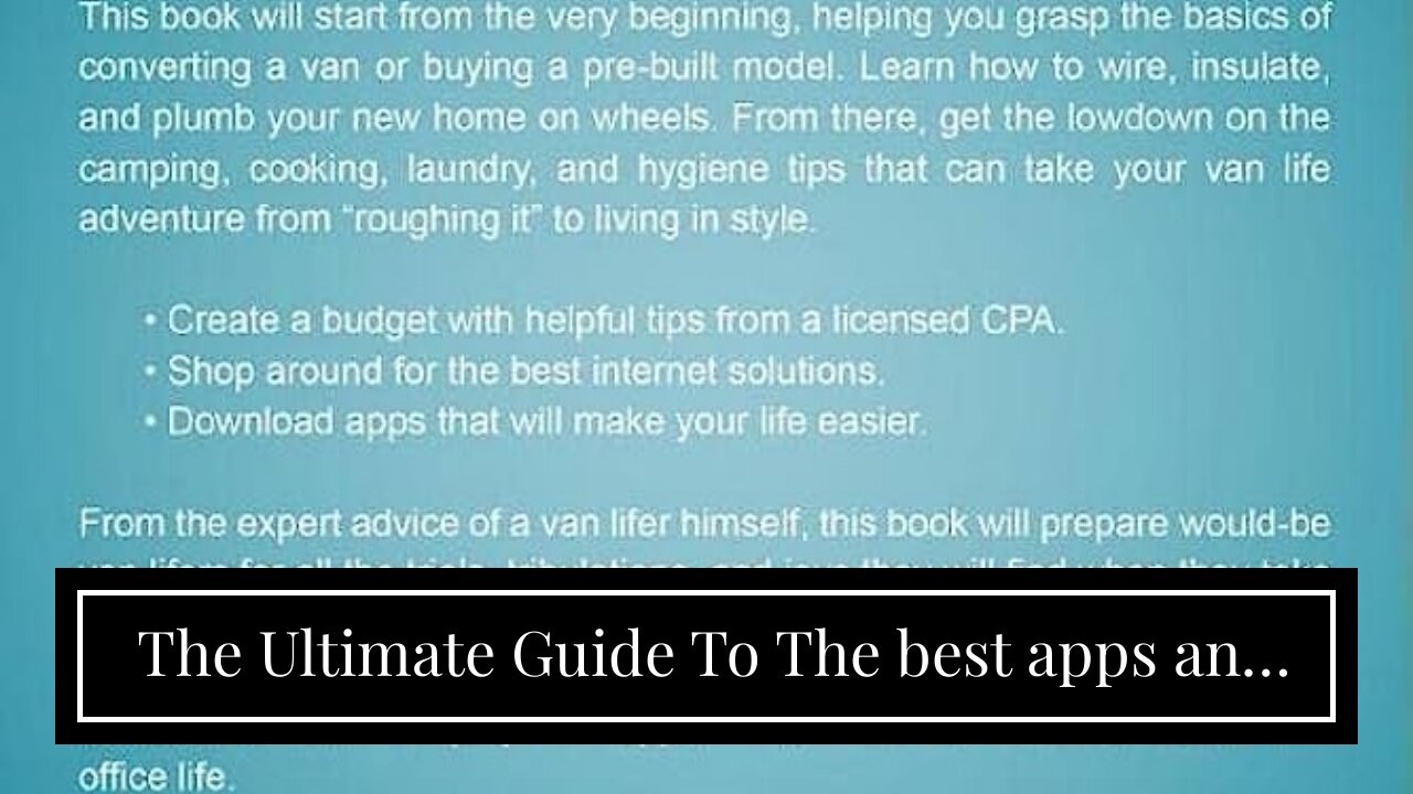 The Ultimate Guide To The best apps and tools for managing your nomadic lifestyle