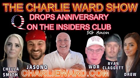 CHARLIE WARD & FRIENDS CELEBRATE THE Q DROP ANNIVERSARY - AN EPIC INSIDERS CLUB