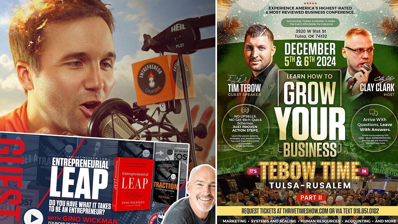 Know Your Numbers | "Don't Ever Let Your Business Get Ahead of the Financial Side of Your Business. Know You Numbers." - Tilman Fertitta + How to Gain Traction In a World of Perpetual Distraction + Interview With Gino Wickman
