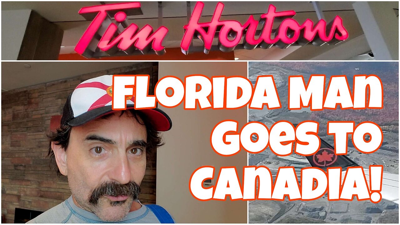 They let me into Canada for...Donuts? | Air Canada Economy