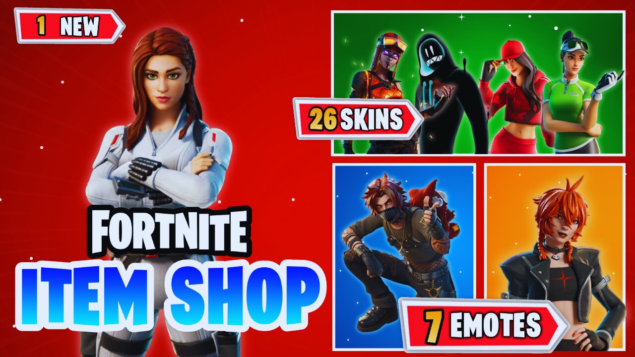 Black Widow Returns, But It's the Wrong One! | FN Item Shop : 9 September 2024