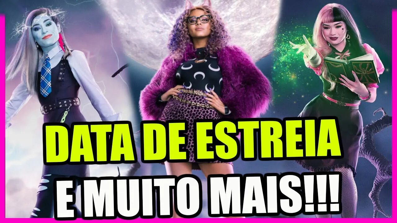 [BOMBA] FOI REVELADO A DATA DE ESTREIA E CENAS EXCLUSIVA DO NOVO FILME DE MONSTER HIGH!!!