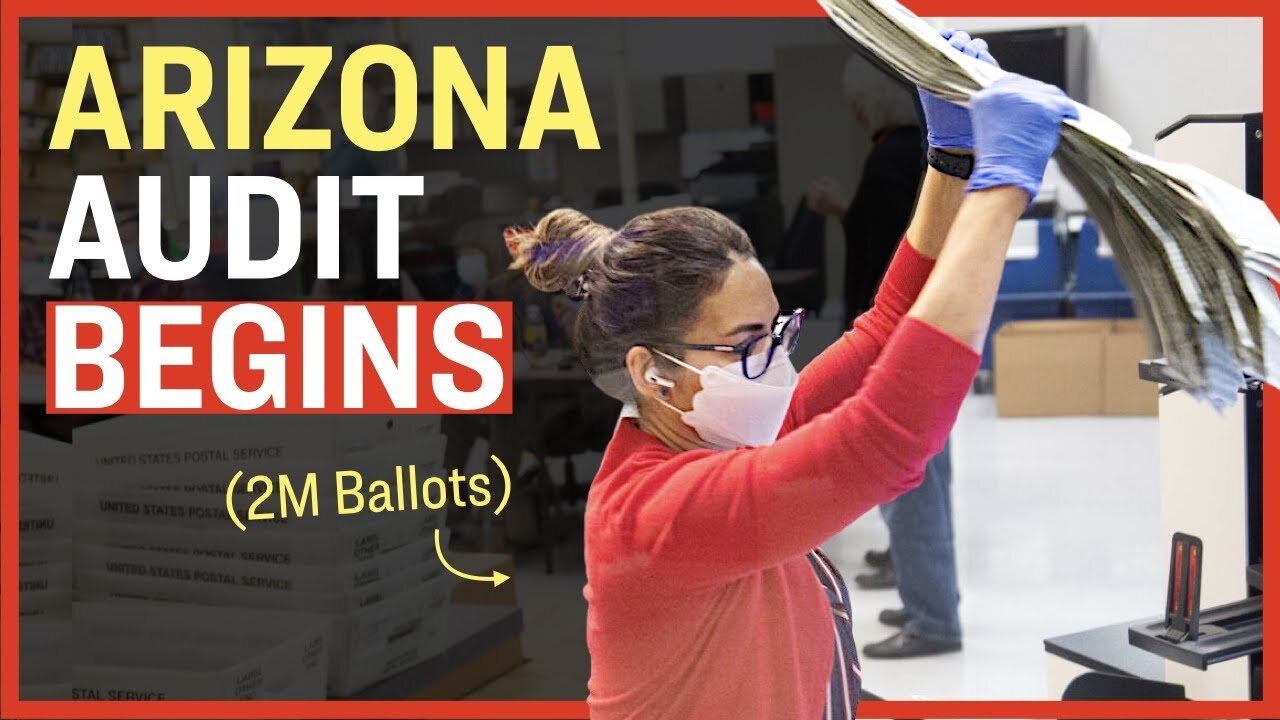 Audit of 2.1 Million Ballots Begins in Maricopa County; Real-Time Camera Footage | Facts Matter