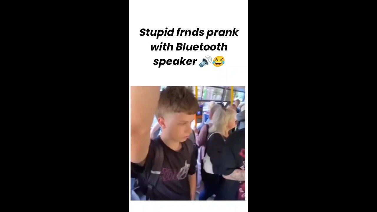 use less frnd prank with Bluetooth speaker 😂😂🔊