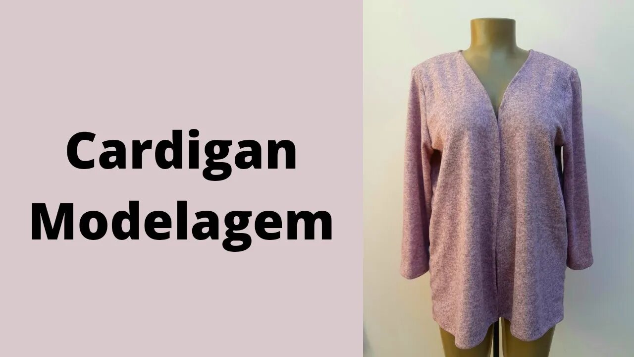 Cardigan modelagem