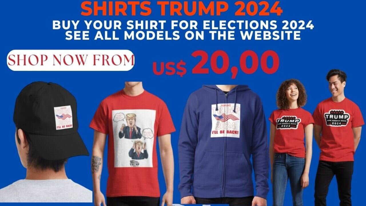 Donald Trump’s best shirts for the 2024 elections