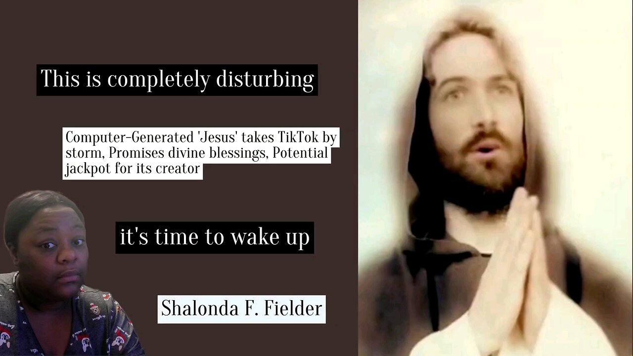 Computer-Generated 'Jesus' takes TikTok bystorm, Promises divine blessings