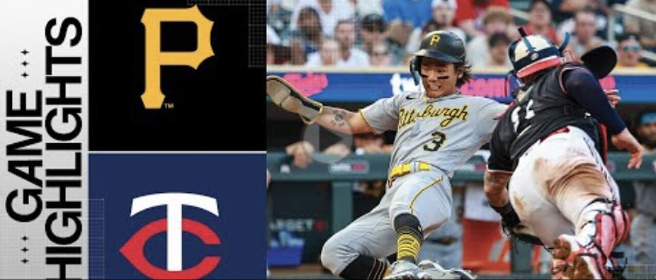 Pirates vs Twins Game highlights (8/19/23) MLB Highlights