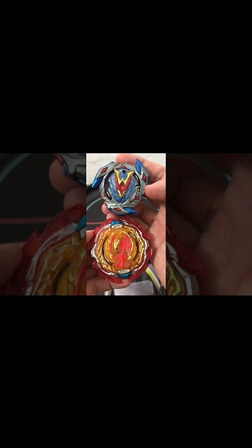 VALKYRIE VS PHOENIX (batalha de beyblade) #beybladeburst #beyblade #batalhadebeyblade