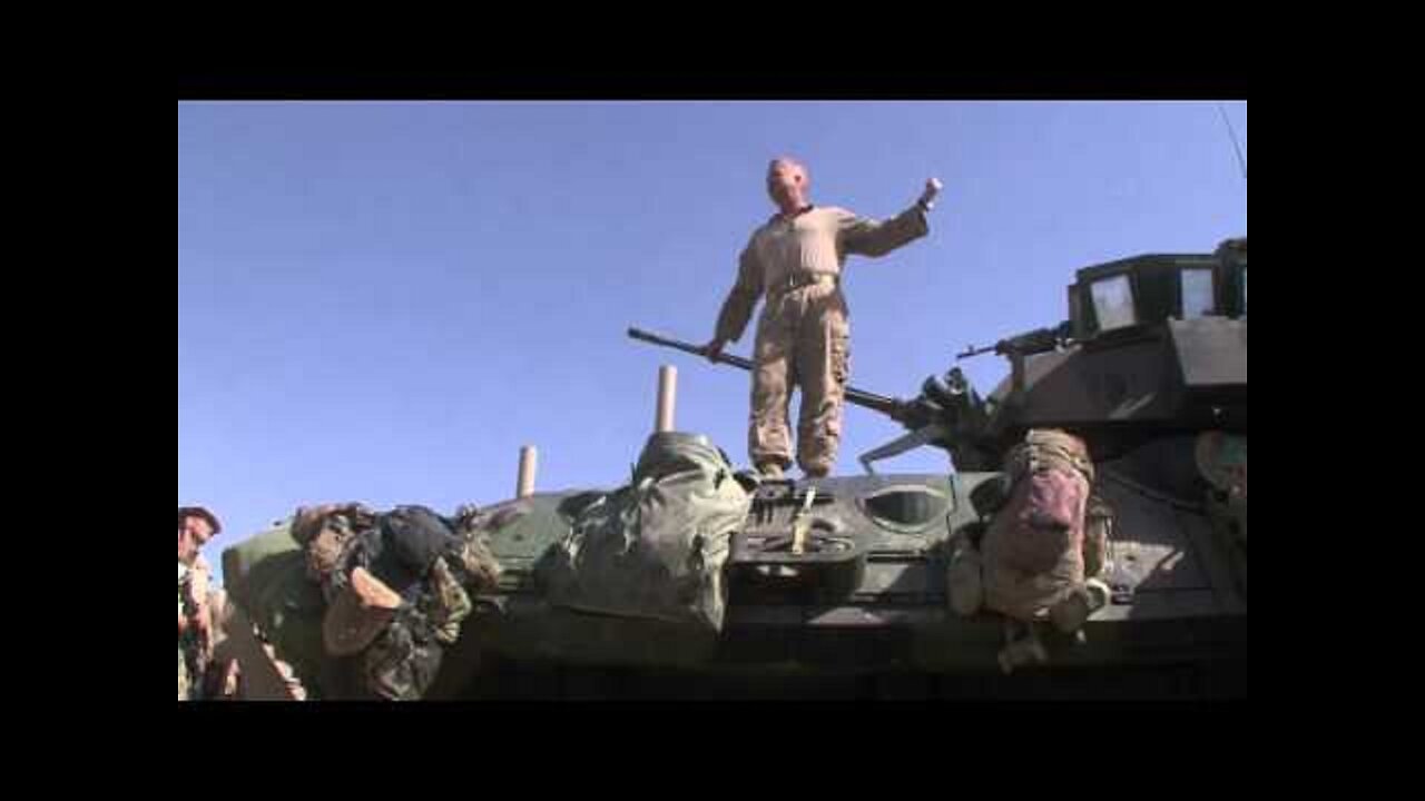 Blue Diamond ｜ Marine commander's speech before attacking Taliban