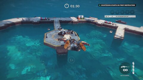 JUST CAUSE 3 FIVE GEARS EARNED IN SNIPER RIFLE FRENZY 1