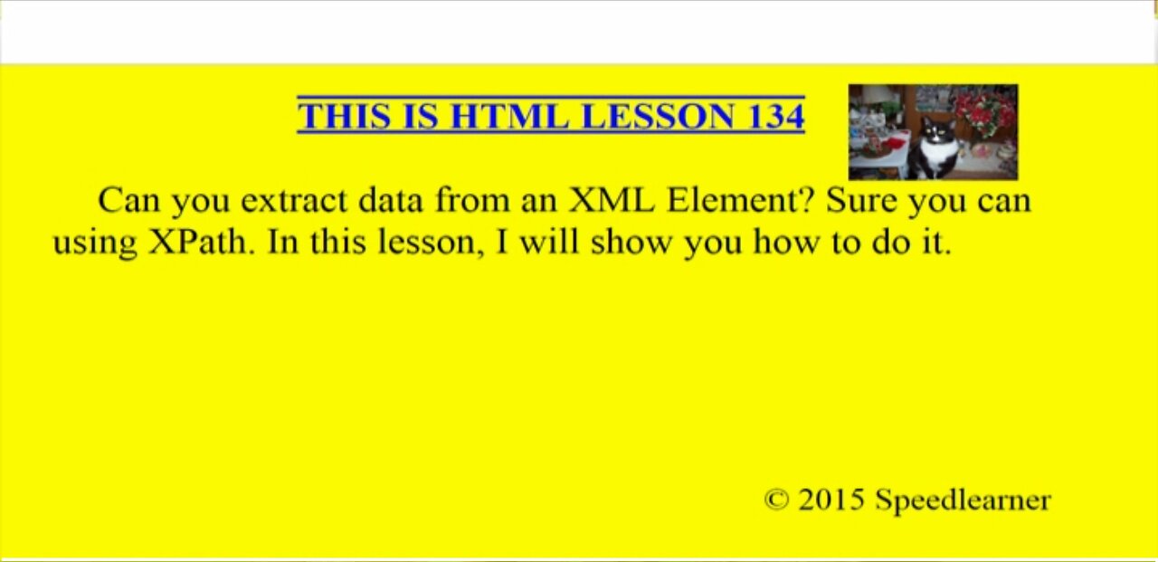 HTML Lesson 134