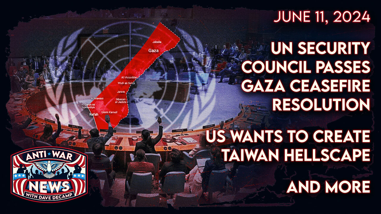 UN Security Council Passes Gaza Ceasefire Resolution, US Wants To Create Taiwan Hellscape, and More