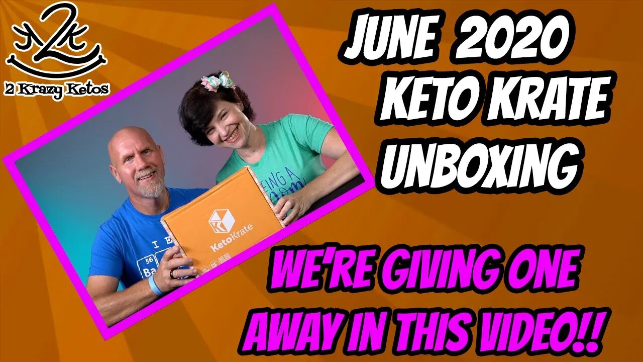 June Keto Krate unboxing and giveaway