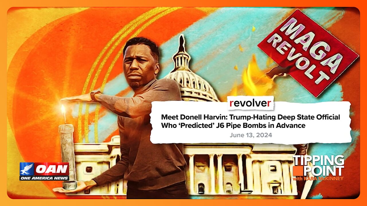 Revolver News: Trump-Hating Deep State Official 'Predicted' J6 Pipe Bombs | TIPPING POINT 🟧