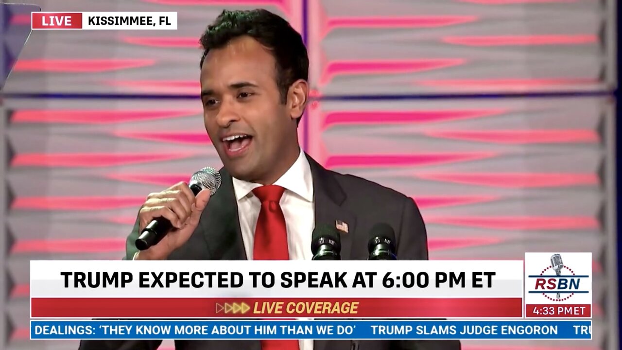 FULL SPEECH: Vivek Ramaswamy Speaks at the Florida Freedom Summit in Kissimmee, FL (11/4/23)